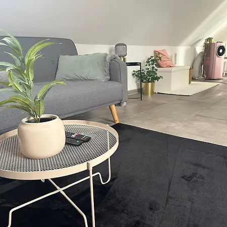 Moderne Schicke Dachgeschosswohnung 15 Min Bis Duesseldorf دوسبرغ