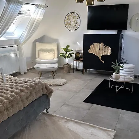 Moderne Schicke Dachgeschosswohnung 15 Min Bis Duesseldorf دوسبرغ